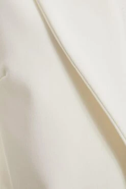 Cream Shawl Collar Crop Jacket -Princess Style Shop 00100019831 ZS