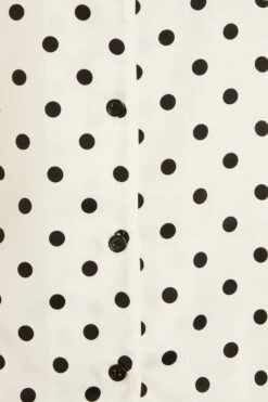 White Polka Dot Short Pyjama Set -Princess Style Shop 00100029315 ZS