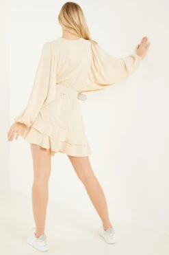 Stone Frill Skater Dress -Princess Style Shop 00100029661 XB