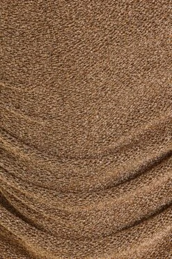 Gold Glitter Bodycon Mini Dress -Princess Style Shop 00100032209 ZS