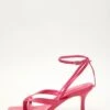 Pink Square Toe Heeled Sandal -Princess Style Shop 00100032979 ZM