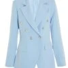 Blue Tailored Blazer -Princess Style Shop 00100034073 ZM