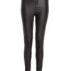 Black Faux Leather Skinny Jeans 2 Black Faux Leather Skinny Jeans -Princess Style Shop 00100034777 ZM