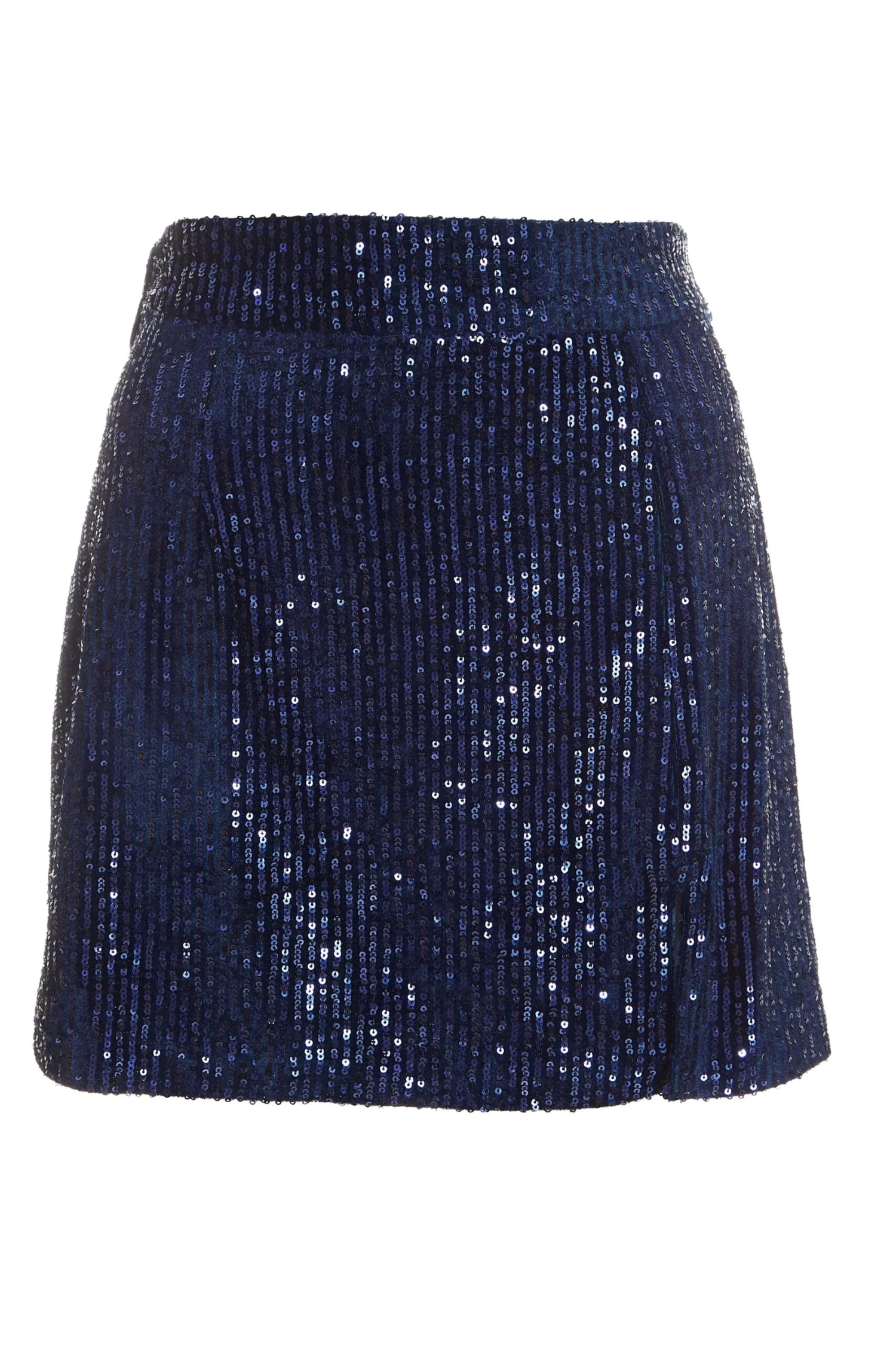 Navy Sequin Mini Skirt 3 Navy Sequin Mini Skirt