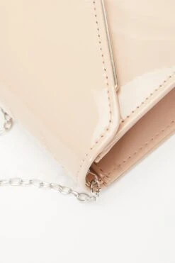 Nude Envelope Clutch Bag -Princess Style Shop 00100036219 ZS