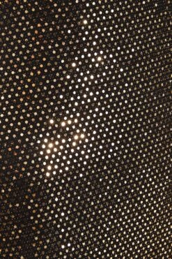 Gold Sequin Cowl Neck Mini Dress -Princess Style Shop 00100036649 ZS