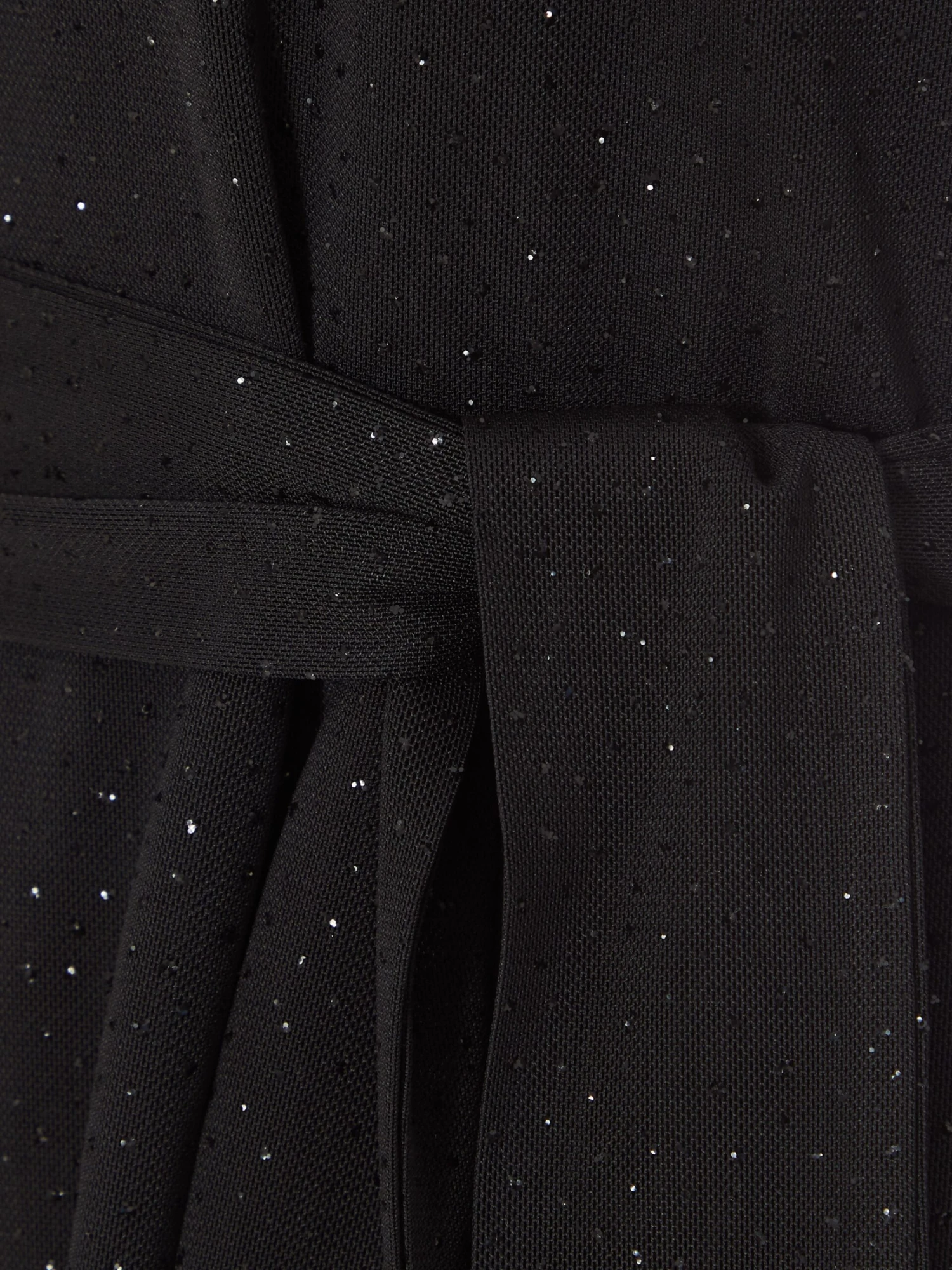 Black Glitter Mesh Playsuit 8 Black Glitter Mesh Playsuit - Image 6