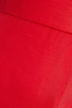 Red Satin Maxi Dress -Princess Style Shop 00100036826 ZS