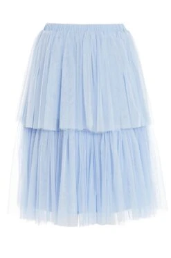 Blue Tulle Skater Skirt -Princess Style Shop 00100036840 ZB
