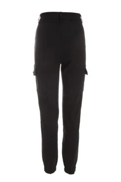 Black Cargo Trousers -Princess Style Shop 00100037016 ZB