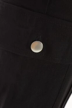 Black Cargo Trousers -Princess Style Shop 00100037016 ZS