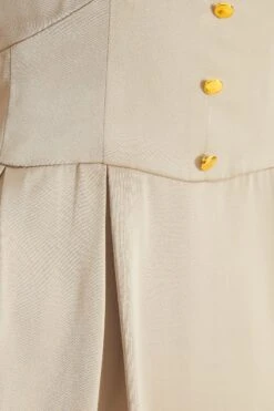 Stone Satin Button Shirt Mini Dress -Princess Style Shop 00100037131 ZS