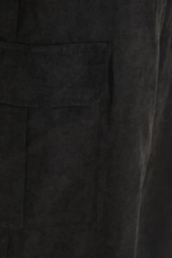 Black Cargo Palazzo Trousers -Princess Style Shop 00100037220 ZS