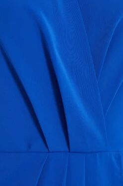 Royal Blue Shirt Midi Dress -Princess Style Shop 00100037350 ZS