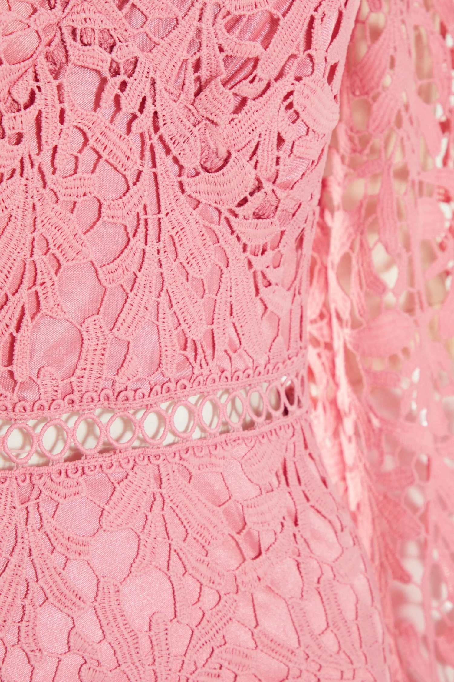 Pink Lace Skater Dress 8 Pink Lace Skater Dress - Image 6