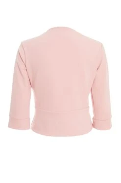 Pink Split Sleeve Crop Jacket 12 Pink Split Sleeve Crop Jacket -Princess Style Shop 00100037567 ZB
