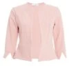 Pink Split Sleeve Crop Jacket -Princess Style Shop 00100037567 ZM
