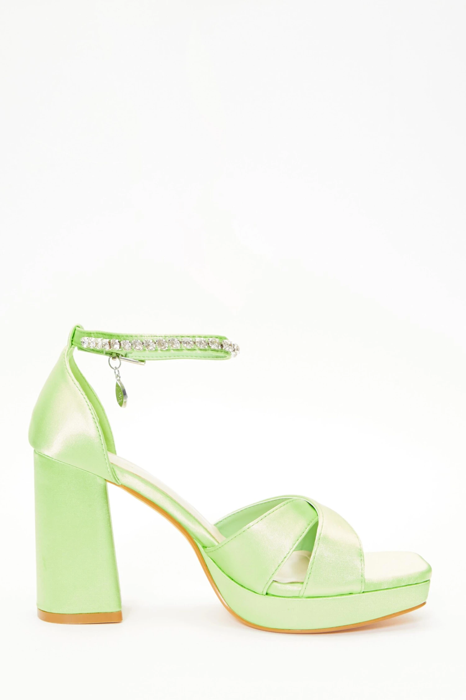 Green Platform Heeled Sandals 8 Green Platform Heeled Sandals - Image 6