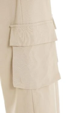Stone Tie Waist Cargo Trousers -Princess Style Shop 00100038140 ZS