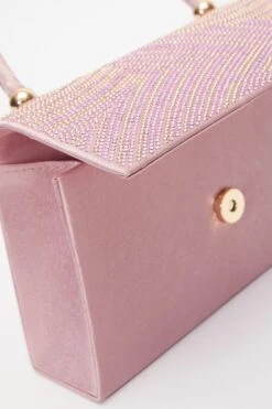 Pink Diamante Mini Tote Bag -Princess Style Shop 00100038177 XS