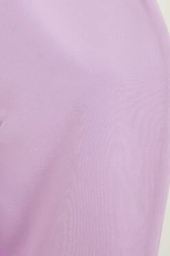 Lilac Shawl Collar Crop Jacket -Princess Style Shop 00100038209 ZS