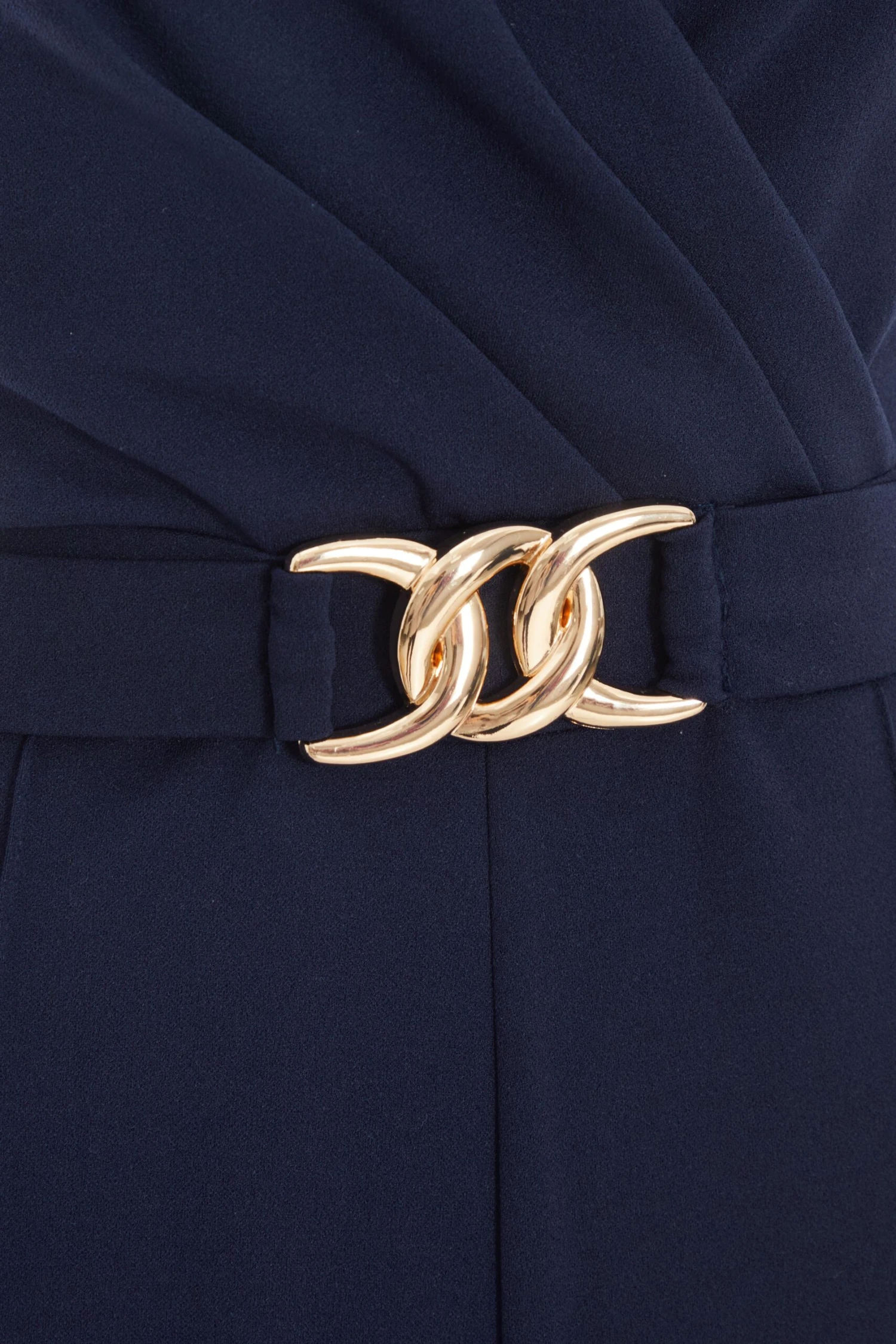 Navy Buckle Sleeveless Jumpsuit 8 Navy Buckle Sleeveless Jumpsuit - Image 6