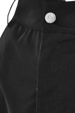 Black Zip Detail Cargo Trouser -Princess Style Shop 00100038271 ZS