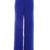 Royal Blue Button Palazzo Trousers -Princess Style Shop 00100038281 ZM