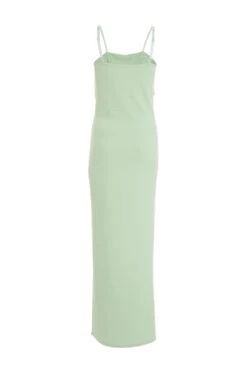 Sage Cross Front Maxi Dress -Princess Style Shop 00100038434 ZB
