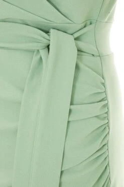 Sage Wrap Maxi Dress -Princess Style Shop 00100038458 ZS
