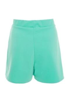 Mint Button Tailored Shorts -Princess Style Shop 00100038476 ZB