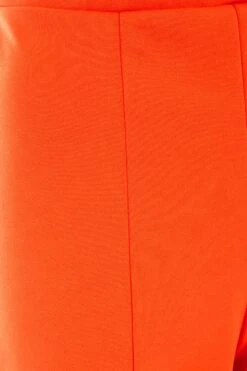 Orange Tapered Trousers -Princess Style Shop 00100038570 ZS
