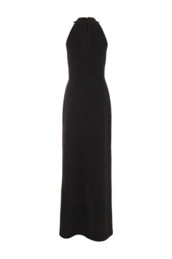 Black Cross Front Maxi Dress -Princess Style Shop 00100038769 ZB