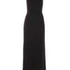 Black Cross Front Maxi Dress 1 Black Cross Front Maxi Dress -Princess Style Shop 00100038769 ZM