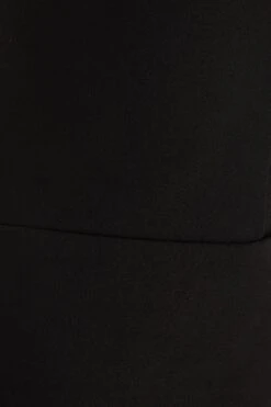 Black Cross Front Maxi Dress -Princess Style Shop 00100038769 ZS