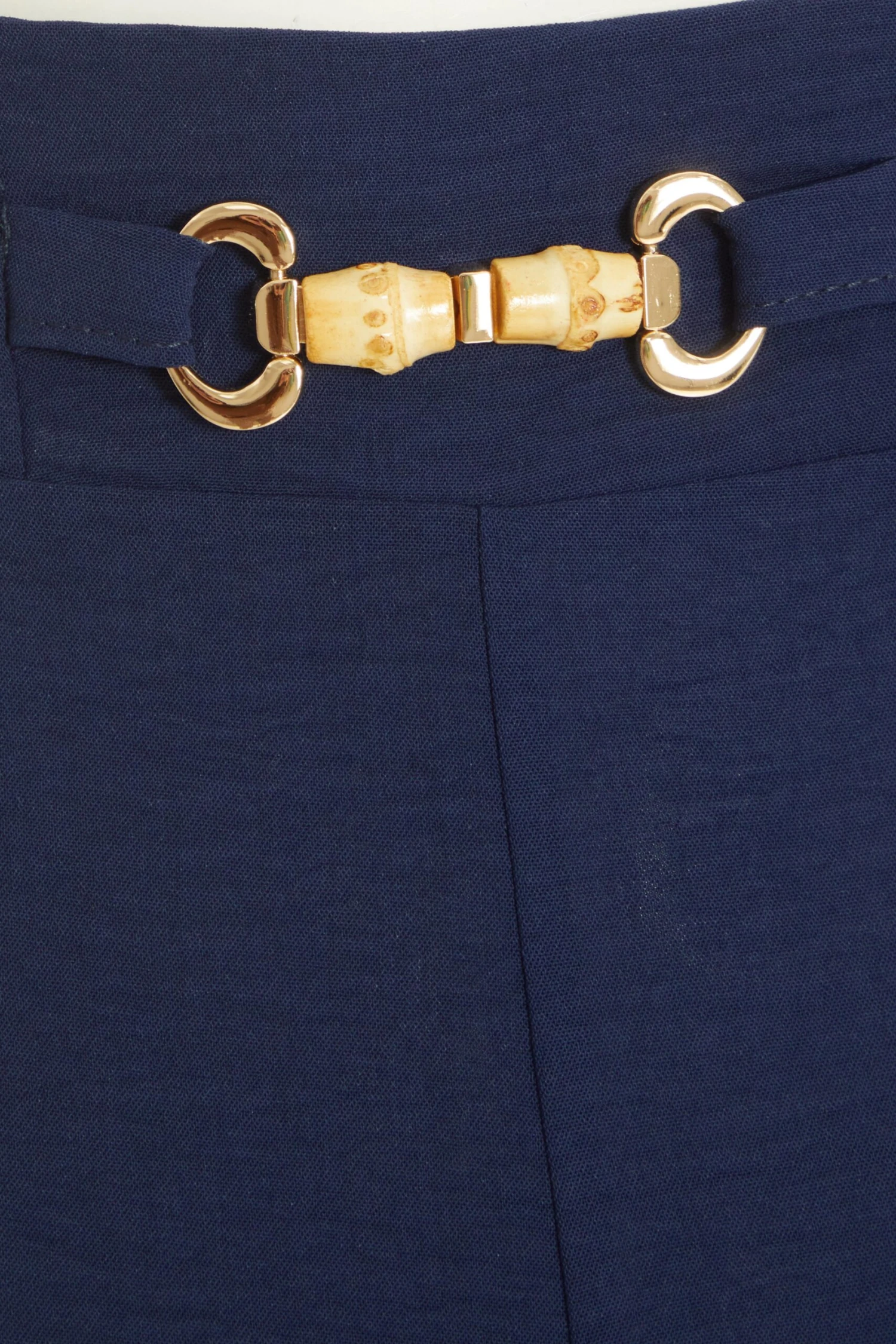 Navy Buckle Palazzo Trousers 8 Navy Buckle Palazzo Trousers - Image 6