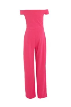 Pink Bardot Palazzo Jumpsuit -Princess Style Shop 00100038883 ZB