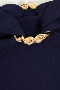 Navy Bardot Palazzo Jumpsuit -Princess Style Shop 00100038884 ZS