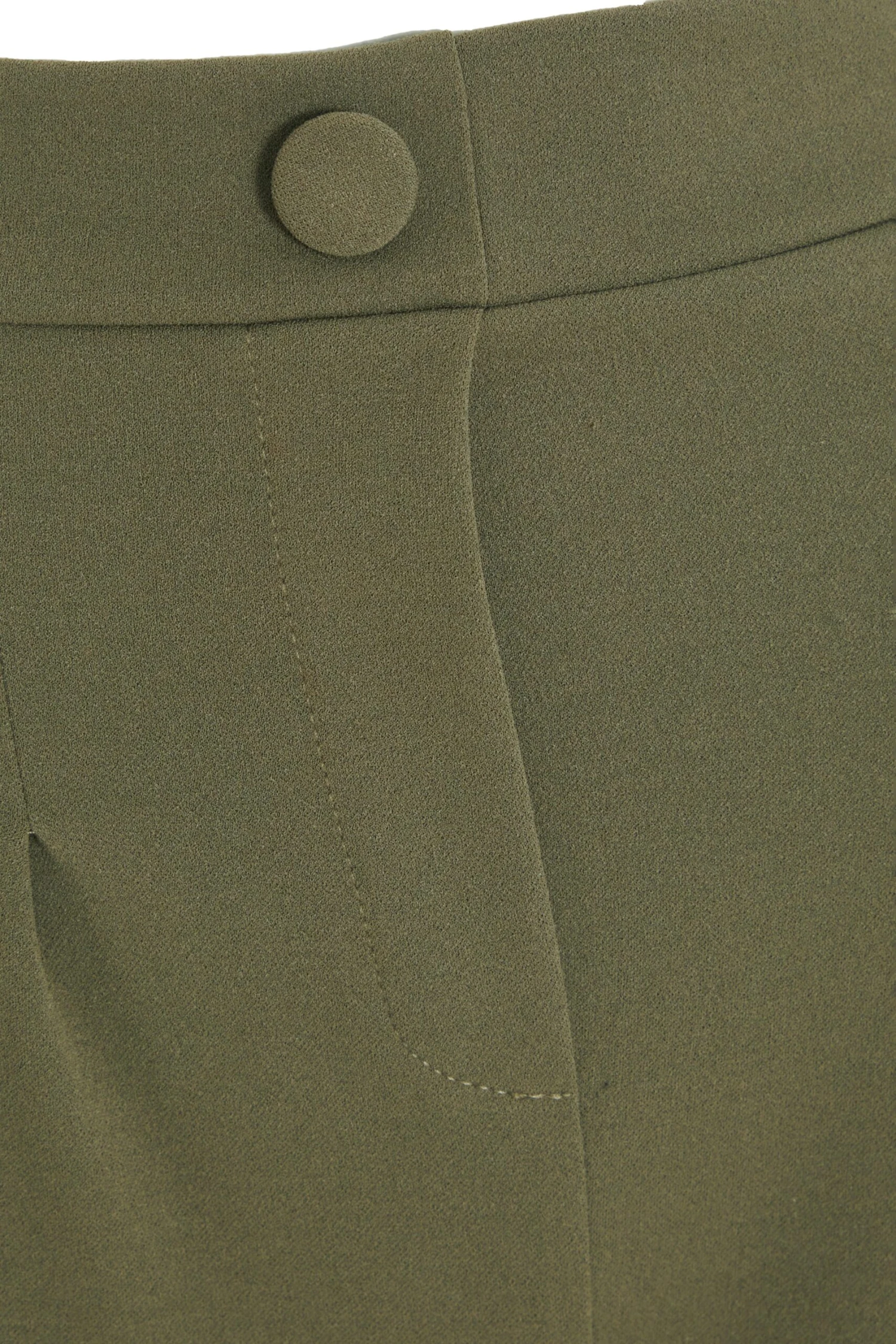 Khaki High Waisted Palazzo Trousers 8 Khaki High Waisted Palazzo Trousers - Image 6