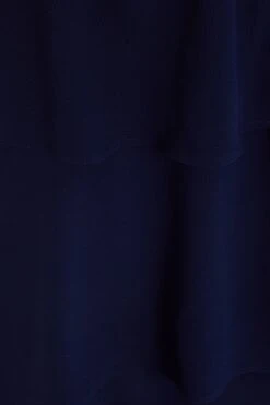 Navy Bardot Dip Hem Midi Dress -Princess Style Shop 00100039504 ZS