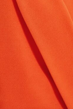 Orange Cropped Tailored Blazer -Princess Style Shop 00100039598 ZS
