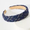 Navy Boucle Headband -Princess Style Shop 00100039650 ZM