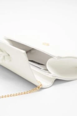 White Chain Clutch Bag -Princess Style Shop 00100039742 XS